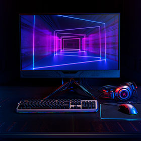 <h5>電競一體機</h5><span>AIO Gaming PC</span>